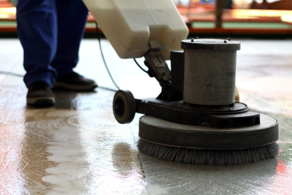 Hardwood Buffing Service